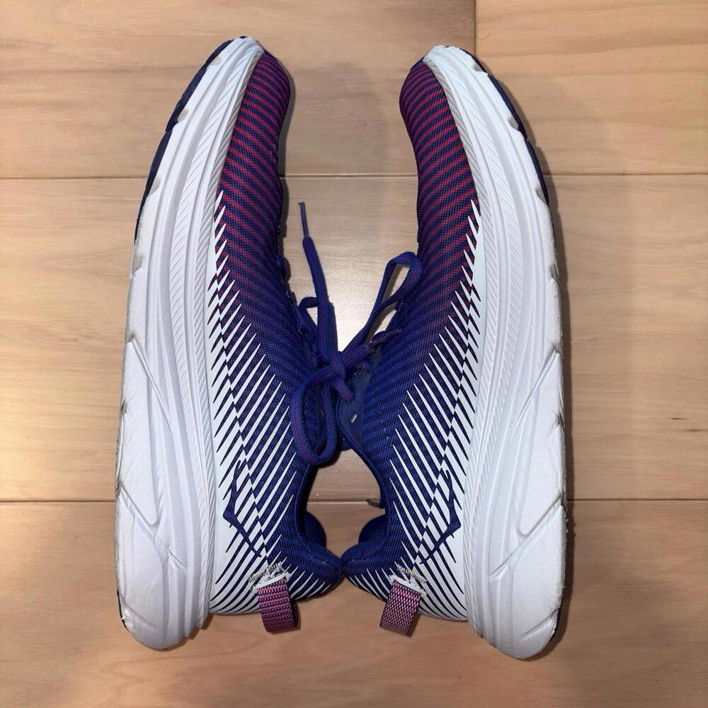 Hoka One One Rincon 2 Running Shoes Clematis Blue/Arctic Ice Women's Size 9.5 - Picture 3 of 8